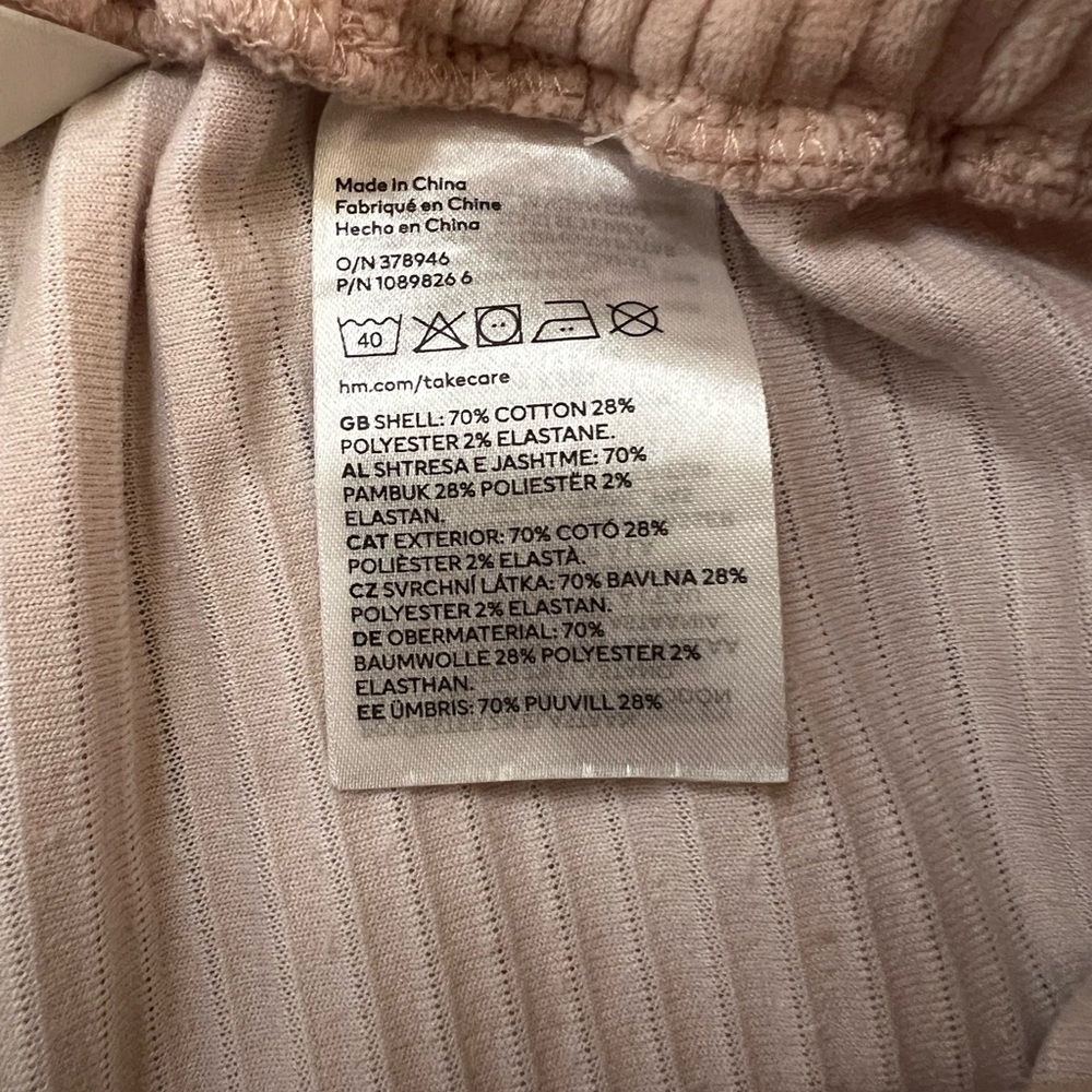 H&M Pink Lounge Pants - Picture 4 of 5